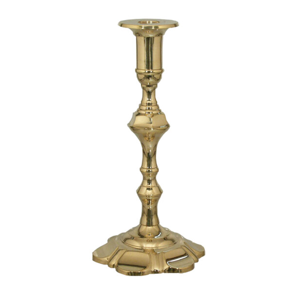 Candles/Lighting Early American 10″ Solid Brass Candle Holder