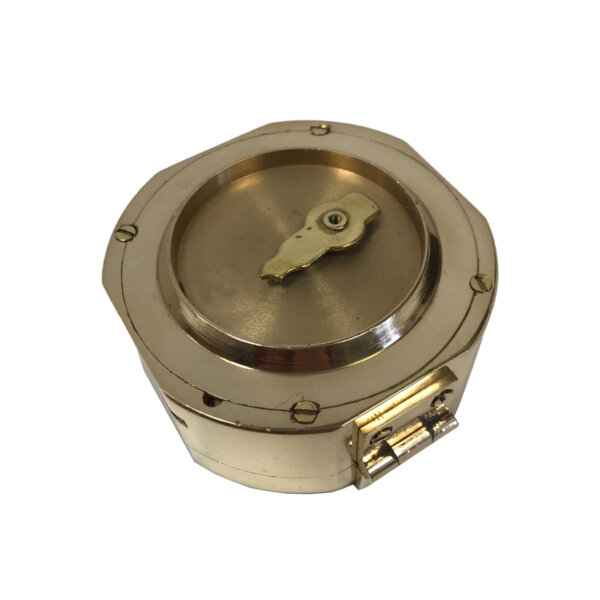 Compasses Nautical 3″ Solid Polished Brass Brunton-Style Explorers’ Compass- Antique Vintage Style