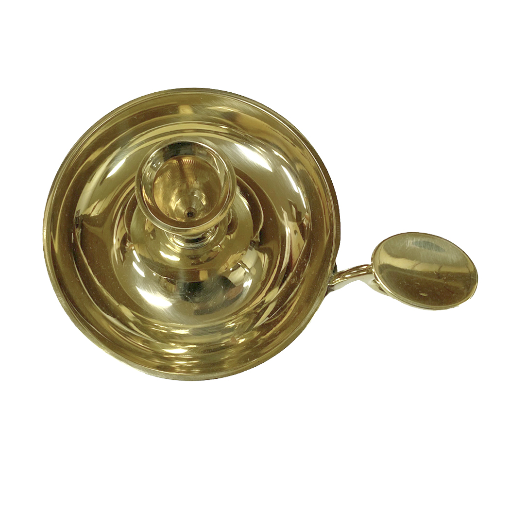 Solid Brass Colonial Chamberstick