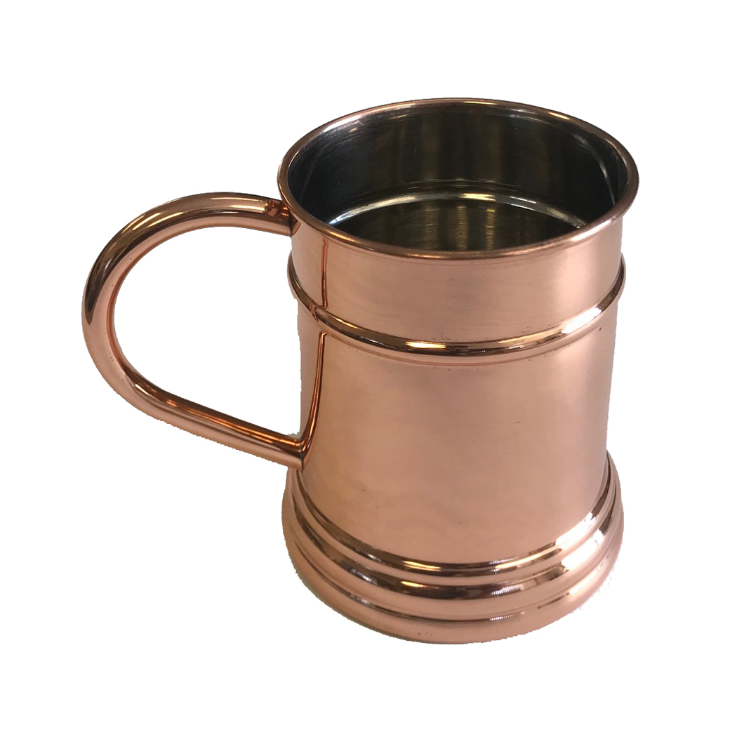 4-1/4 Moscow Mule Copper Mug- Antique Vintage Style
