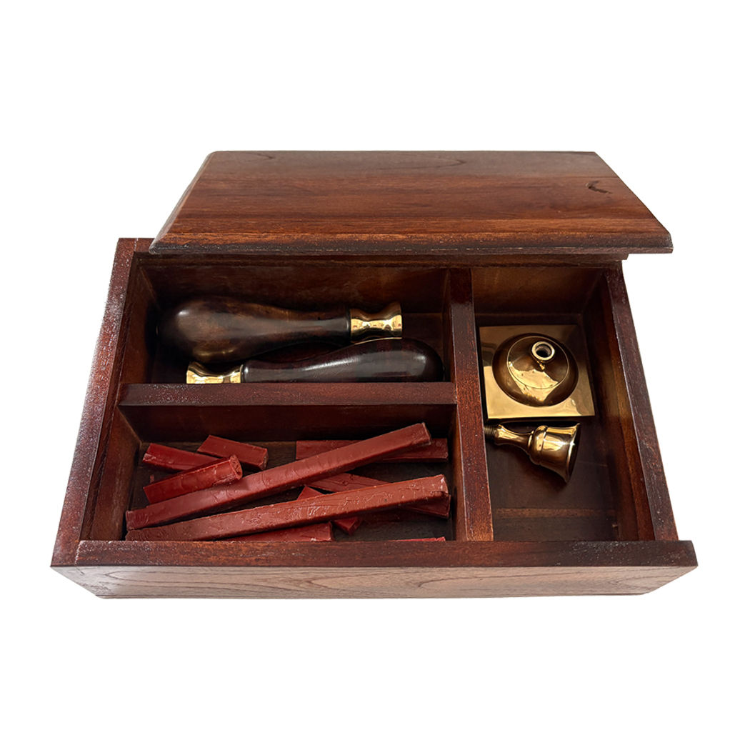 Writing Boxes & Travel Trunks Writing 11″ Wax Stamp and Seal Writing Box Set ... Writing Boxes & Travel Trunks Writing 11″ Wax Stamp and Seal Writing Box Set ...