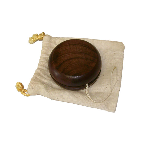 Toys & Games Early American 2-1/2″ Wooden Yo-Yo in Cloth Bag