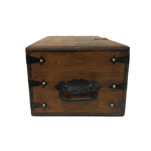 Writing Boxes & Travel Trunks Nautical 14-1/2″ Teak Wood Captain’s Writing Chest – Antique Vintage Style