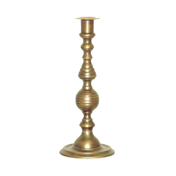 Candles/Lighting Early American 9-1/2″ Brass Candlestick- Antique Vintage Style