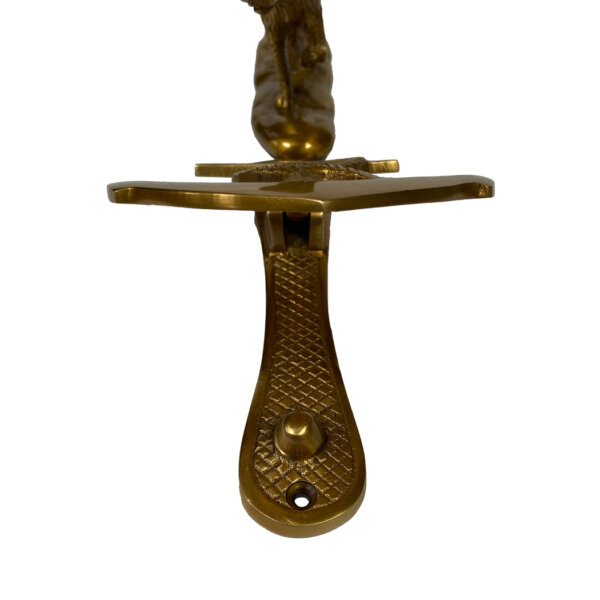 Nautical Decor & Souvenirs Nautical 6-1/2″ Antiqued Brass Anchor Door Knocker – Antique Vintage Style