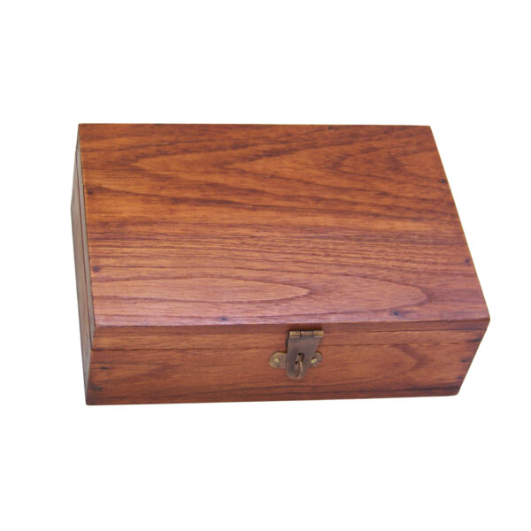Decorative Boxes Early American 6-1/2″ WOOD BOX –  TRINKET BOX –  JEWELRY BOX –  LODGE DECOR –  CABIN DECOR