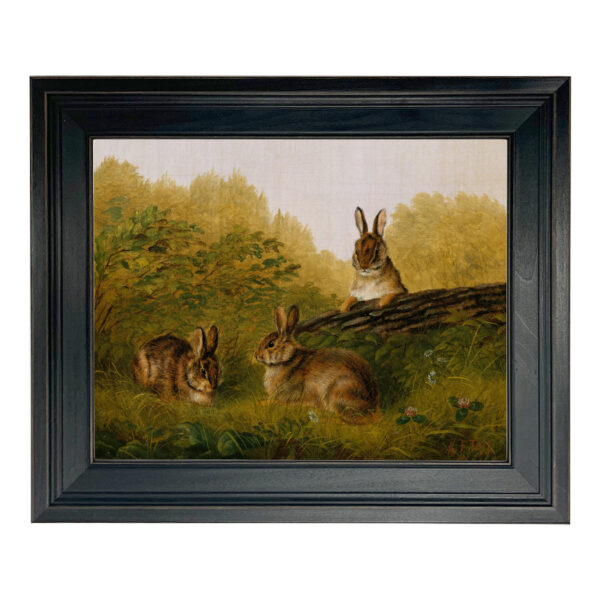 Farm/Pastoral Bunnies in the Field by Tait