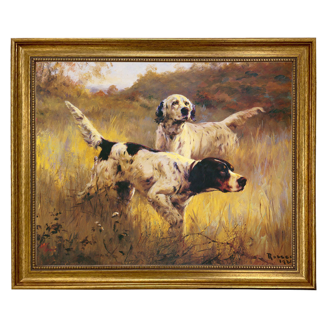 Dogs/Cats English Setters by Rosseau