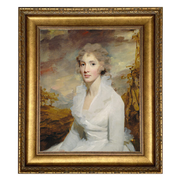 Painting Prints on Canvas Portrait Portrait of Miss Eleanor