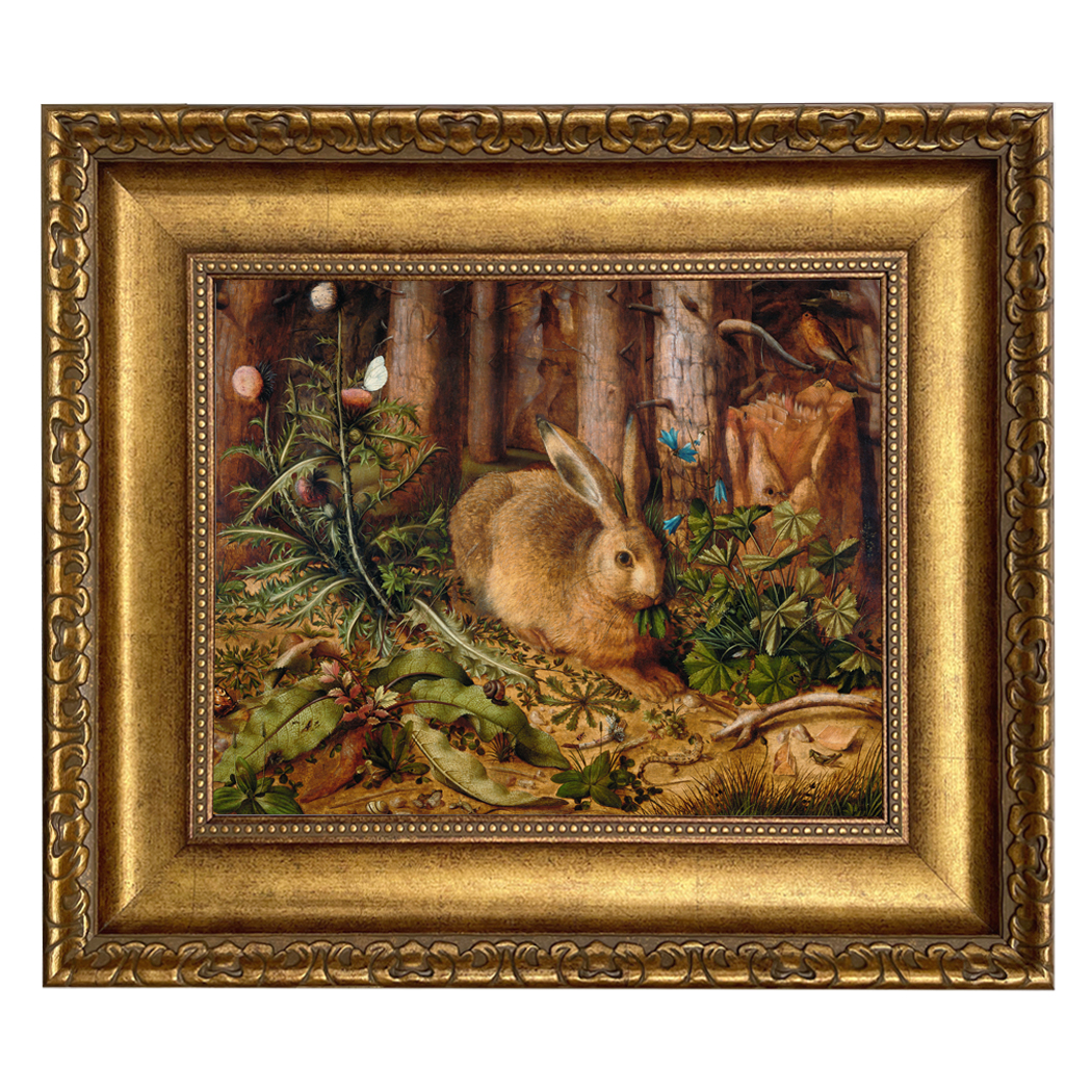 Farm/Pastoral Cottagecore Rabbit in Forest ...