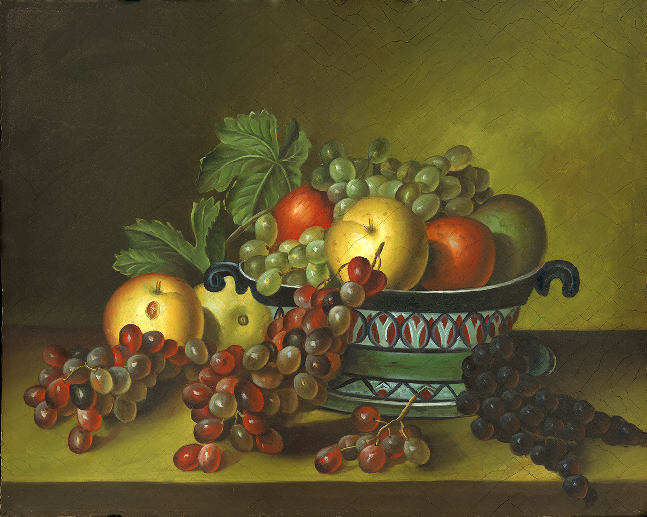 Painting Prints on Canvas Bowl of Fruit by Rubens Peale (American, 1784-1865 ...