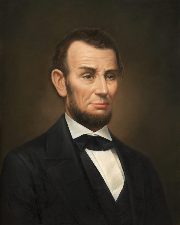 Painting Prints on Canvas Revolutionary/Civil War President Abraham Lincoln