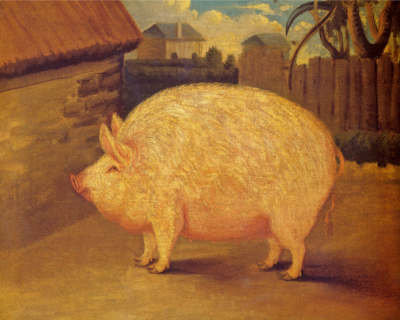 Farm/Pastoral Farm Prize Sow Pig (c. 1840) ...