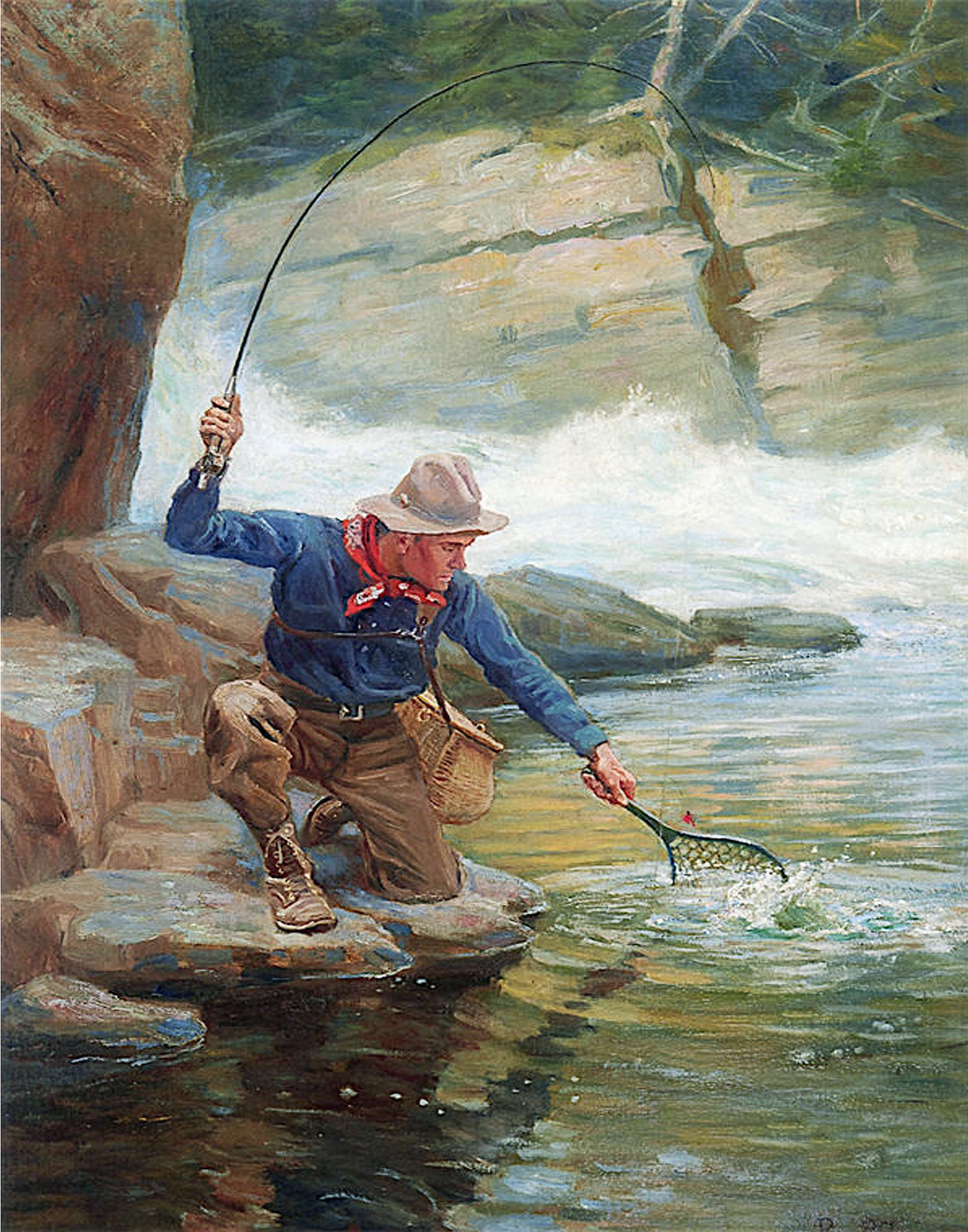 Cabin/Lodge Lodge Trout Fishing ...