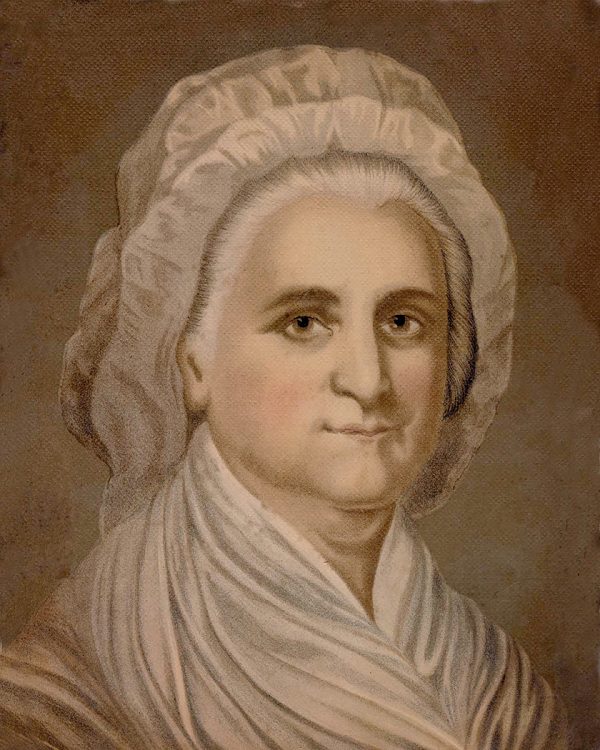 Painting Prints on Canvas Revolutionary/Civil War Martha Washington Primitive