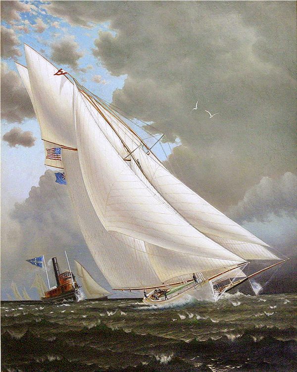 Nautical Nautical Mischief 1881 Sailboat