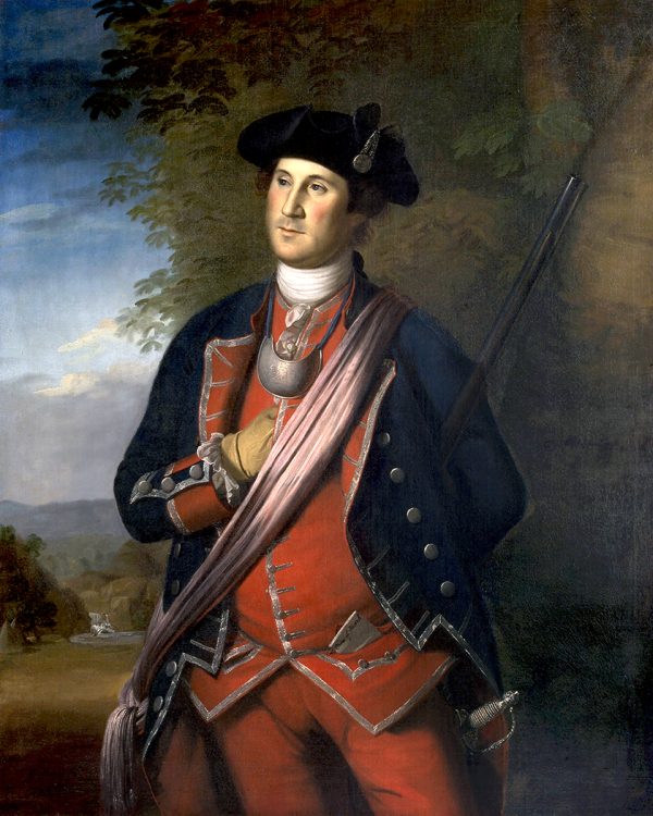 Painting Prints on Canvas Revolutionary/Civil War George Washington During French and Indian War