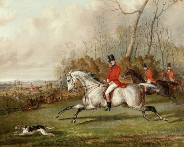 Equestrian/Fox Equestrian Talley Ho Fox Hunt