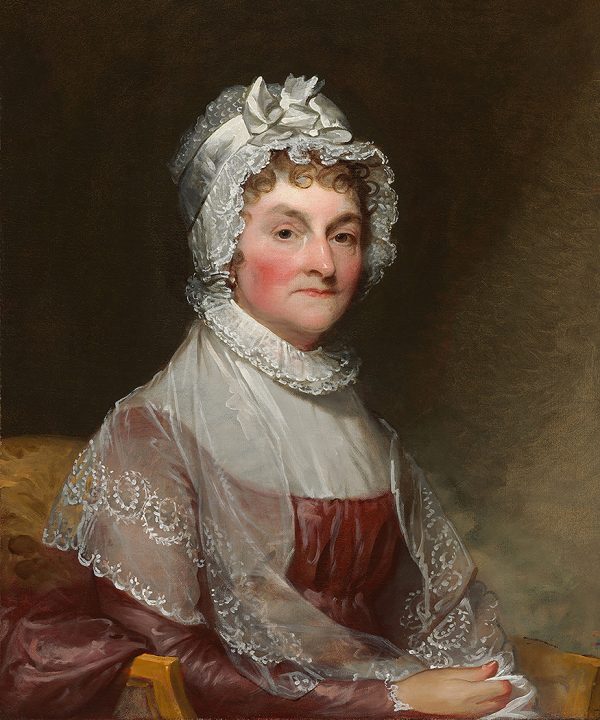 Painting Prints on Canvas Revolutionary/Civil War Abigail Smith Adams by Gilbert Stuart (American, 1755-1828)