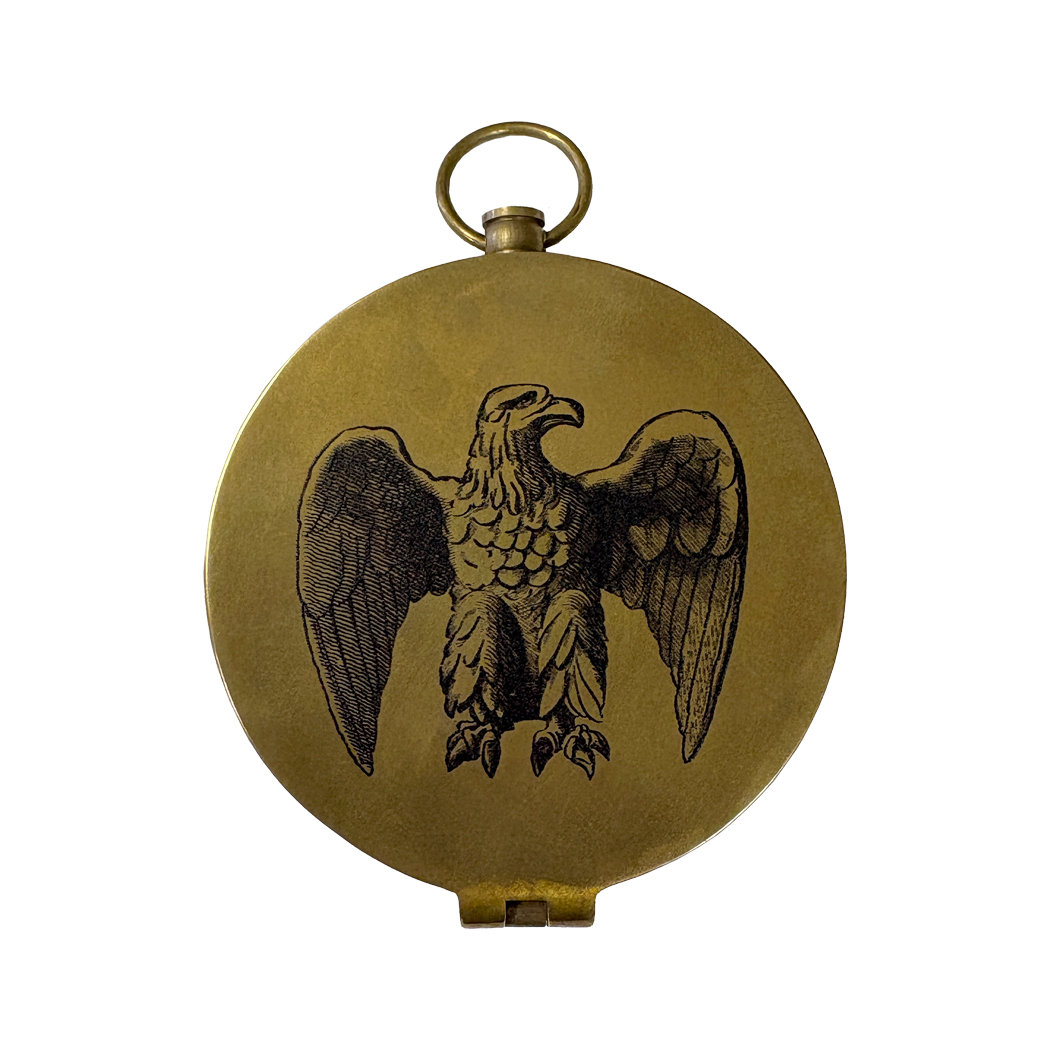 Compasses Nautical 3″ American Eagle Compass, Antiqued Brass ...