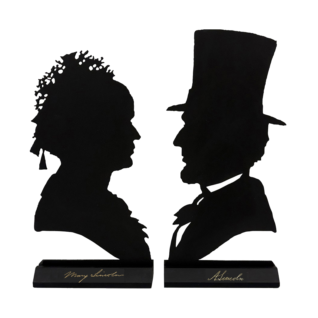 Wooden Silhouettes Revolutionary/Civil War Abraham Lincoln Bust Tabletop Wood Silhouette Wooden Silhouettes Revolutionary/Civil War Abraham Lincoln Bust Tabletop Wood Silhouette