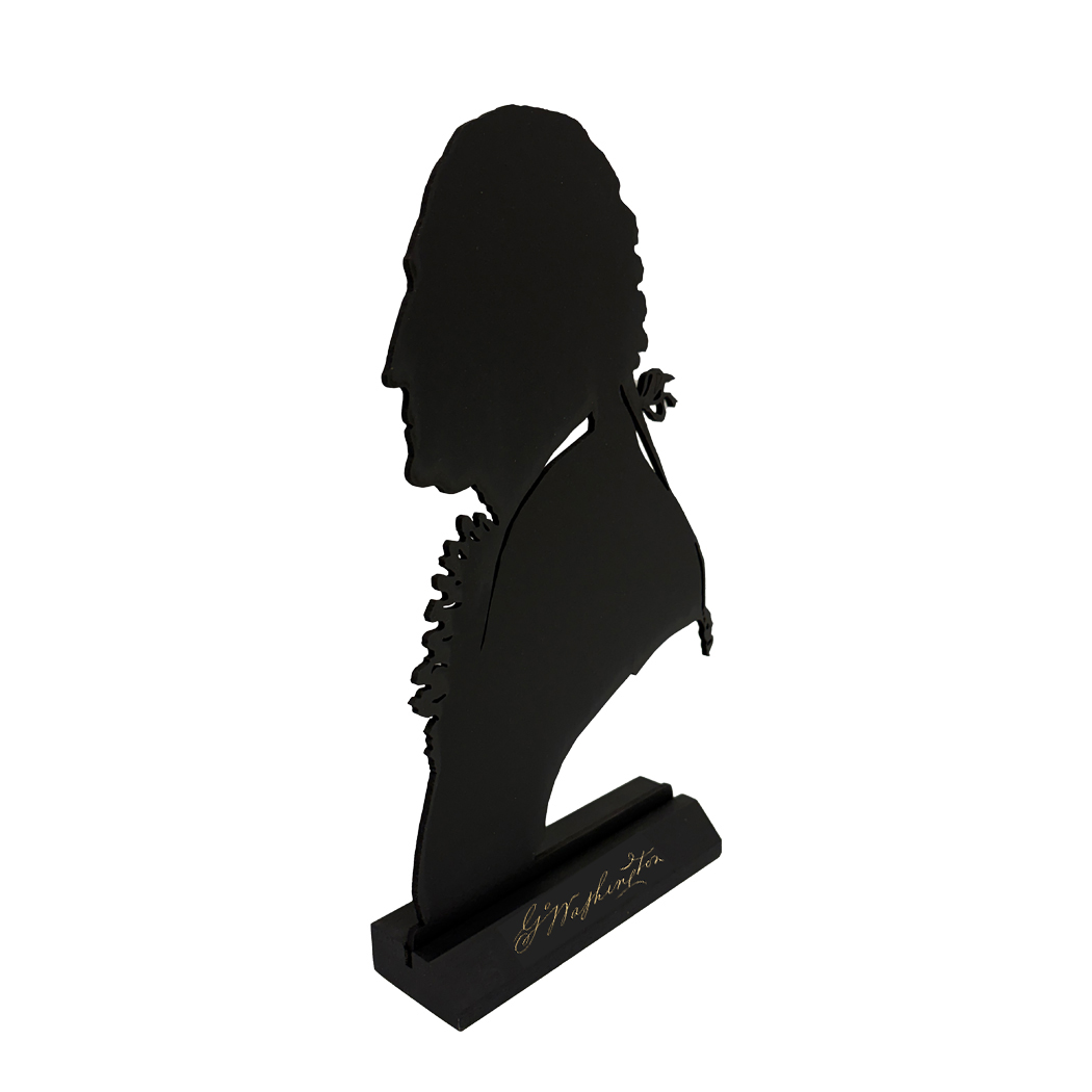 Wooden Silhouettes Revolutionary/Civil War George Washington Bust Tabletop Wood Silhouette Wooden Silhouettes Revolutionary/Civil War George Washington Bust Tabletop Wood Silhouette