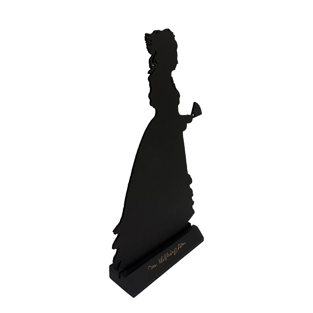 Wooden Silhouettes Revolutionary/Civil War Martha Washington Tabletop Wood Silhouette Wooden Silhouettes Revolutionary/Civil War Martha Washington Tabletop Wood Silhouette