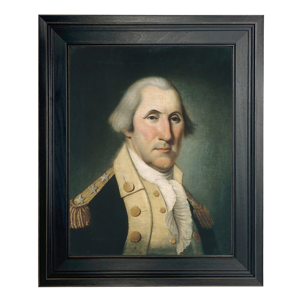 Painting Prints on Canvas Portrait George Washington by Charles Peale Polk ...