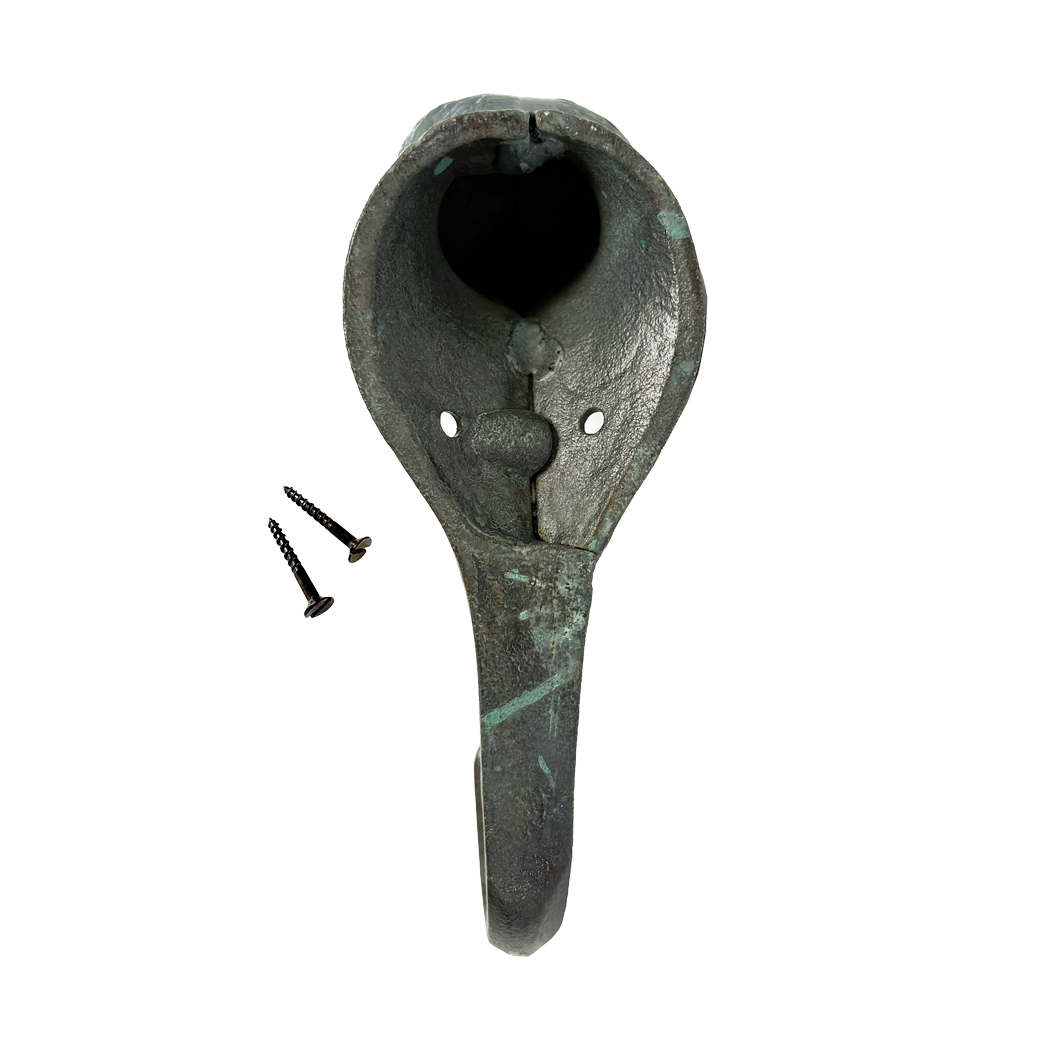 Lodge & Equestrian Decor Cabin/Lodge 5-1/2″ Cast Iron Dog Wall Hook, Green Patina Lodge & Equestrian Decor Cabin/Lodge 5-1/2″ Cast Iron Dog Wall Hook, Green Patina