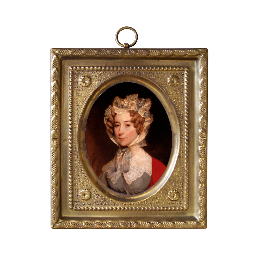 Portrait Revolutionary/Civil War 4-1/2″ Louisa Catherine Adams Print in Embos ... Portrait Revolutionary/Civil War 4-1/2″ Louisa Catherine Adams Print in Embos ...